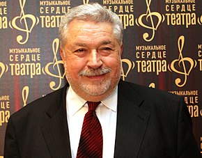 Гусман на церемонии вручения премии «Музыкальное сердце театра». 10 декабря 2012 года