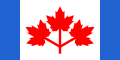 Вариант флага Канады, предложенный Лестером Пирсоном
