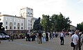Акция на площади Якуба Коласа, Минск