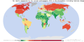 Выброс CO2 на душу населения по странам мира