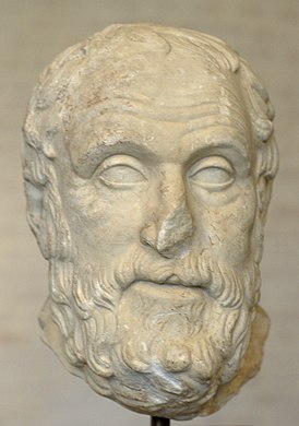 Карнеад - древнегреческий философ, лидер школы академического скептицизма. Римская копия греческой статуи в Афинах