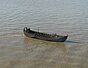 Sampan at the sea anchorage close to Yangon (Rangoon) - trading for the anchored ships.