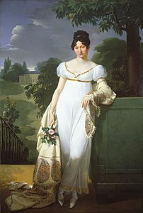 Блондель, Мерри-Жозеф. Жена маршала Бёрнонвиля. 1808