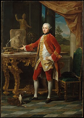 Портрет молодого человека. 1760–65 гг.. Помпео Батони. Метрополитен-музей
