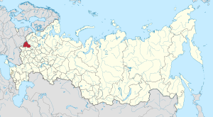 Смоленская область на карте