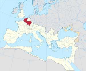 Белгика на карте