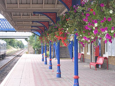 Железнодорожная станция Сток-Мандевилла в 2005 году