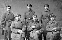 Литовские добровольцы в 1918 году.