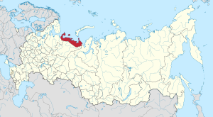 Ненецкий автономный округ на карте