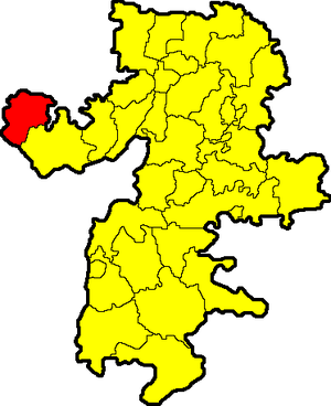 город Аша и Ашинский район Ашинский муниципальный район на карте
