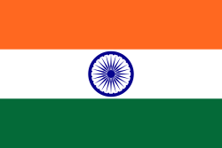 с 15.08.1947 по 26.01.1950 — как флаг Индийского союза