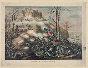 «Битва над облаками»: взятие северянами горы Дозорный 25 ноября 1863 г.