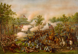 Battle of Atlanta, by Kurz and Allison (1888).