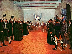 Провозглашение независимости 9 июля 1816 г.