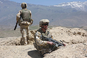 Солдаты СВ Новой Зеландии из команды восстановления провинции в Афганистане