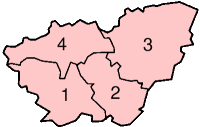 Саут-Йоркшир на карте