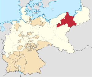 Западная Пруссия на карте