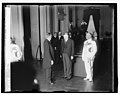 Гувер принимает делегатов на ратификацию. Белый дом, 24.07.1929