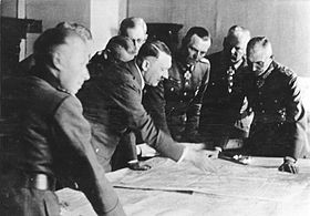 Совещание в штаб-квартире группы армий «Юг» в Полтаве 1 июня 1942 года