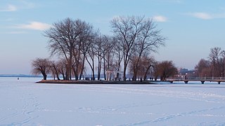 Остров любви зимой