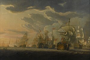 Битва у мыса Сан-Висенте, 14 февраля 1797 Роберта Кливли