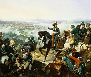 Битва при Цюрихе, 25 сентября 1799 года. Художник Франсуа Бушо.