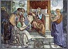 Иосиф толкует сны фараона. Фреска Дома Бартольди, Рим. Между 1816 и 1819. Старая национальная галерея, Берлин