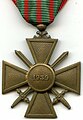 Военный крест 1939 (реверс)