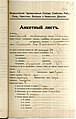 Анкетный лист делегата Из коллекции ГАРФ. Ф. 1235. Оп. 3. Д. 25. Л. 4.