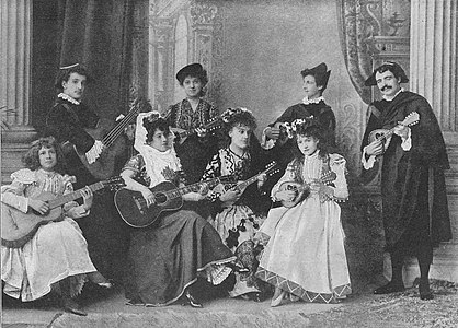 Испанский ансамбль Zerega’s Spanish Troubadours (1896)