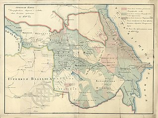 Talysh Khanate in 1829