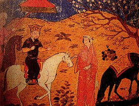 Газан-хан на коне