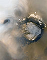Снимок орбитальной станции Mars Global Surveyor (сентябрь 2005 года).
