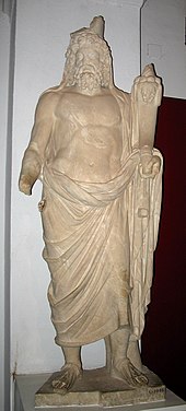 Сатурн. Римская скульптура II века, Бардо, Тунис