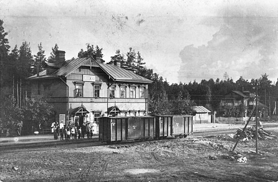 Станция Всеволожская. 1910-е годы