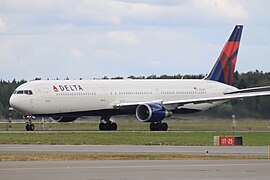 Boeing 767-400ER Delta Air Lines в Шереметьеве