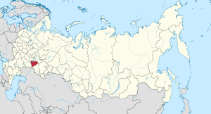 Самарская область на карте
