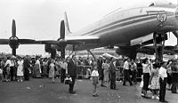 Ту-114 на Парижском авиационном салоне 1961 года