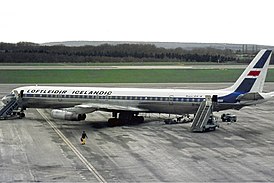 DC-8-63CF компании Loftleiðir