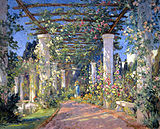 Pergola at Samarkand, 1921