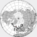 Распространение облака пепла к 22 апреля 2010 18:00 UTC.[28]