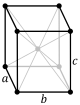 Orthohombic, body-centered