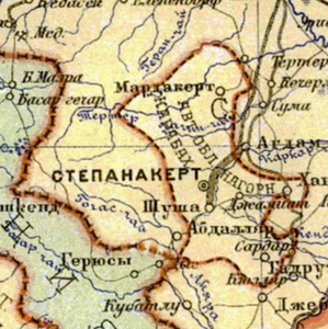 НКАО на карте ЗСФСР из Атласа СССР, 1928 г.