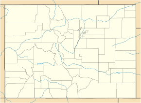 Колорадо-Спрингс на карте