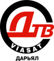 Логотип ДТВ-Viasat с 15 апреля 2002 по 1 сентября 2002 года