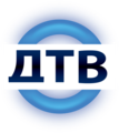Логотип ДТВ в 2009—2010 годах (из серии «круглых логотипов» 2002—2010 годов)