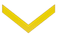 Знак различия (шеврон) в/з комбриг на рукав.