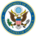 Печать Государственного Департамента США