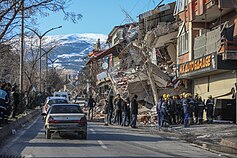 Кахраманмараш после землетрясения