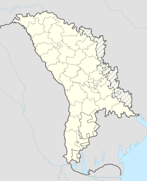 Массовые беспорядки в Кишинёве на карте